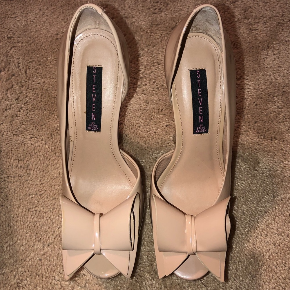Steven by Steve Madden Rosale Blush Heels, 8.5M